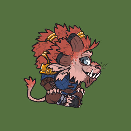 Chibi (2022). For @FluffGator.