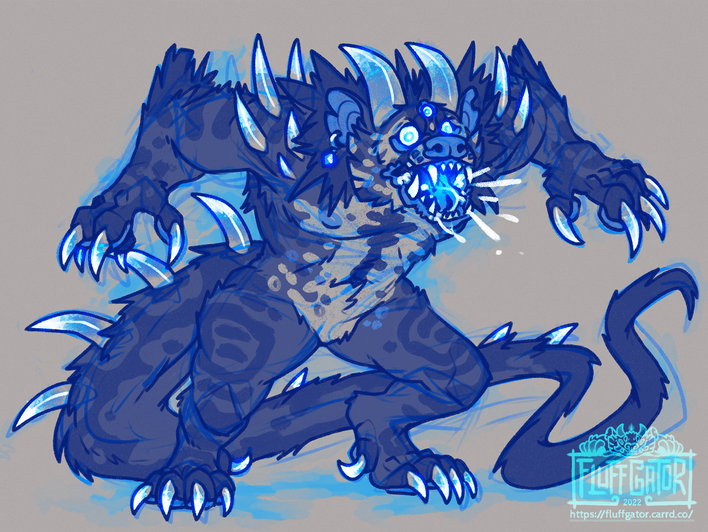 Sketch (2022); $10. For @FluffGator.