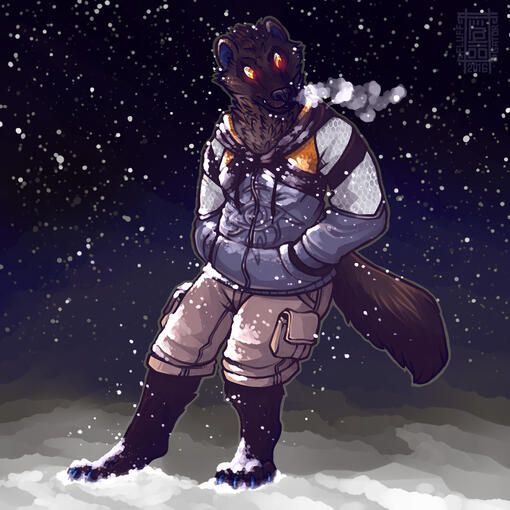 Portrait (2016); $70. For @Midnight_Mustelid.