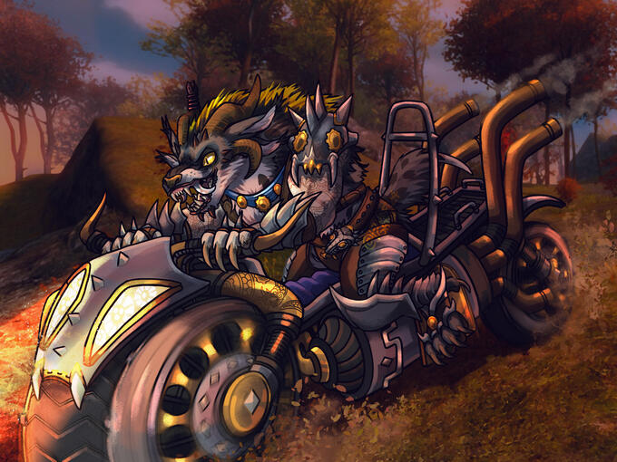 Illustration (2024); $180. For @TepidTea.