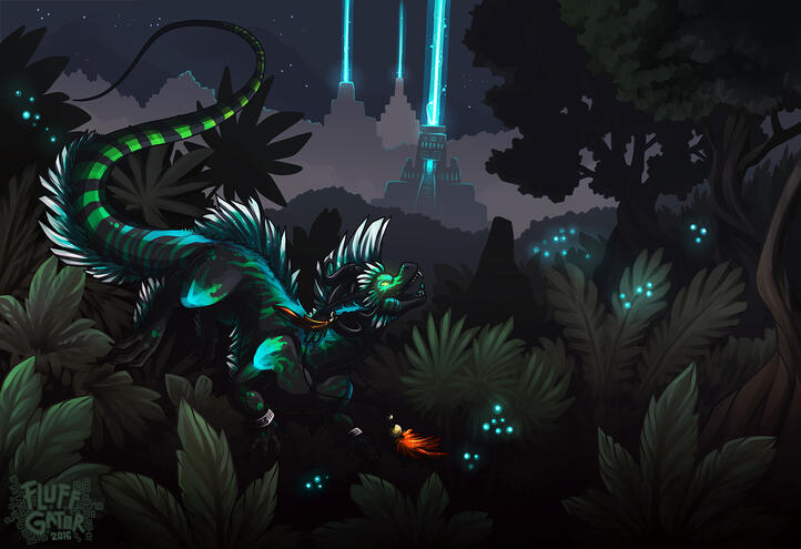 Illustration (2016); $180. For a Client on DeviantArt.